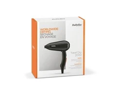 BaByliss 5344E plaukų džiovintuvas Juoda 2000 W