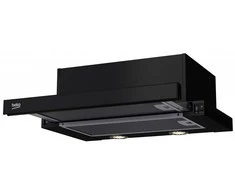 Gartraukis Beko HNT 62210 B 224 m³/h Pusiau įmontuojamas (ištraukiamas) Juoda D