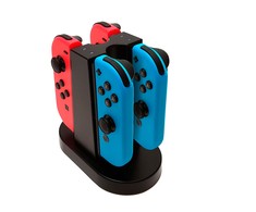 Nacon Big Ben Bigben Interactive SWITCHQUADCHARGER mobiliojo įrenginio kroviklis Vidaus Juoda