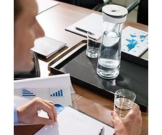 Vandenį filtruojantis grafinas Brita Fill&amp;Serve Mind 1.3L (Baltas/Pilkas)