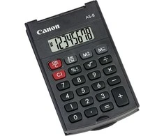 Canon AS-8 skaičiuotuvas Kišenė Skaičiuotuvo ekranas Pilka