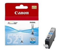 Canon CLI-521C rašalo kasetė, žalsvai mėlyna