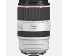 Canon RF 70-200mm F2.8L IS USM MILC/SLR Priartinimo teleobjektyvas Juoda, Balta
