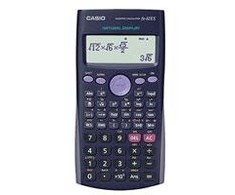 Casio FX-82ES skaičiuotuvas Kišenė Mokslinis skaičiuotuvas Juoda