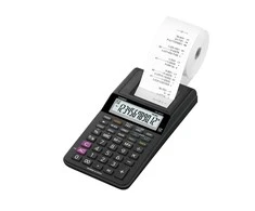 Casio HR-8RCE skaičiuotuvas Desktopas Spausdintuvo skaičiuotuvas Juoda
