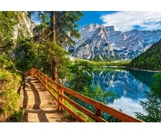 Castorland Dėlionė 1000 vnt. - Braies ežeras, Italija