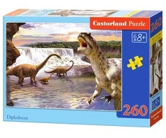 CASTORLAND dėlionė dinozauras Diplodokas, 260d., B-26999-1