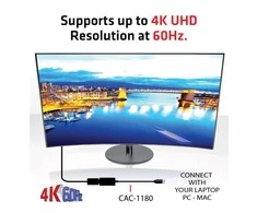Club 3D CLUB3D Mini DisplayPort 1.4 į HDMI 2.0b HDR aktyvus adapteris