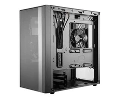 Cooler Master MasterBox NR400 be ODD MCB-NR400-KGNN-S00 Juodas, Micro ATX, Mini ITX, Maitinimo blokas Komplektuojamas Ne