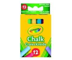 Crayola, Inc. Crayola 12 coloured chalk Daugybė 12 vnt