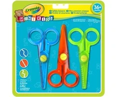 CRAYOLA MINIKIDS Mini žirklutės, 3 vnt.
