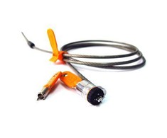 DELL 461-10054 kabelio užraktas Oranžinė, Sidabras