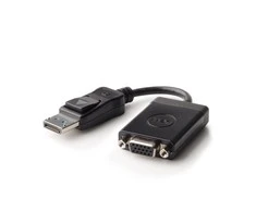 DELL 470-ABEL DisplayPort VGA Juoda