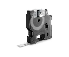DYMO Rhino Poliesterio Juostelė 9mm x 5.5m / juodas ant metalizuotos (18485)