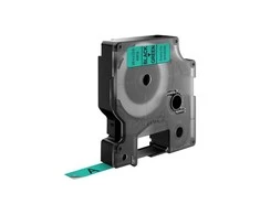 Juostelė DYMO D1 9mm x 7m, juoda ant žalio / S0720740 40919