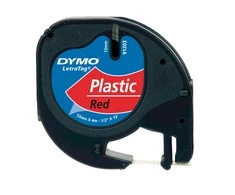 DYMO S0721630 etikečių juostelė Juoda ant raudonos