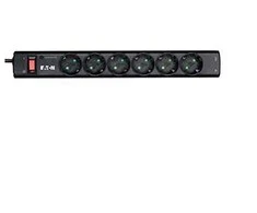 Eaton PS6TD viršįtampių ribotuvas 6 AC išvestis(ys / čių) 220 - 250 V Juoda, Balta 1 m