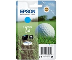 Epson Golf ball C13T34624010 rašalo kasetė Originalus Žydras 1 vnt