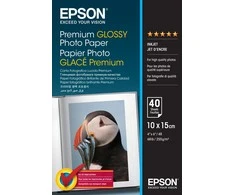 „Epson Premium“ blizgus fotopopierius, 100 x 150 mm, 255 g/m², 40 lapų