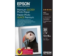 „Epson Premium“ blizgus fotopopierius, 130 x 180 mm, 255 g/m², 30 lapų