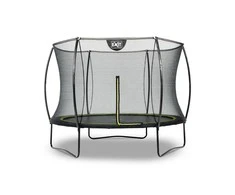 EXIT Silhouette trampoline ø244cm - juodas Lauke Turas Spyruoklė Ant žemės pastatomas batutas