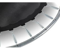 EXIT Silhouette trampoline ø244cm - juodas Lauke Turas Spyruoklė Ant žemės pastatomas batutas