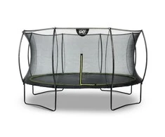 EXIT Silhouette trampoline ø427cm - juodas Lauke Turas Spyruoklė Ant žemės pastatomas batutas