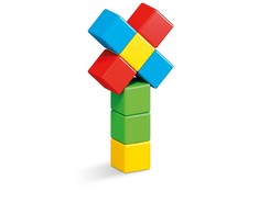 Trefl Geomag MagiCube Žalias Line neodimio magnetinis žaislas 8 vnt Multi spalvos