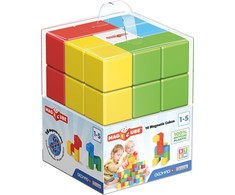 Geomag MagiCube Žalias Line neodimio magnetinis žaislas 16 vnt Multi spalvos