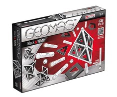 Geomag Panels Juodas&amp;Baltas 68 pcs neodimio magnetinis žaislas 68 vnt Multi spalvos