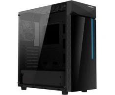 „Gigabyte C200“ „Midi Tower“ Juoda