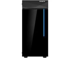 „Gigabyte C200“ „Midi Tower“ Juoda