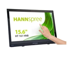 Monitorius Hannspree HT 161 HNB 39,6 cm (15.6") 1366 x 768 pikseliai Juoda „Multi-touch“ Stalo paviršius