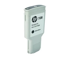 Hewlett Packard (HP) HP 728 Matte Juodas rašalo kasetė, 300 ml, skirta HP DesignJet T730, T830