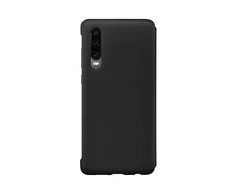 Huawei atverčiamas dėklas skirtas Huawei P30, juodas