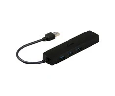 I-tec Advance U3GL3SLIM sąsajos šakotuvas USB 3.2 Gen 1 (3.1 Gen 1) Type-A Juoda