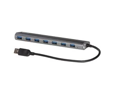 I-tec Metal U3HUB778 sąsajos šakotuvas USB 3.2 Gen 1 (3.1 Gen 1) Type-A 5000 Mbit/ai Sidabras