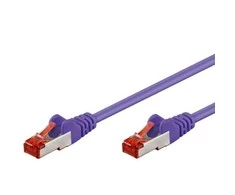 Goobay Intellinet 0.5m Cat6 S/FTP RJ-45 tinklo kabelis 0,5 m S/FTP (S-STP) Violetinė