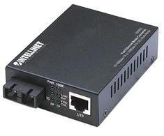 Intellinet 506502 tinklo medijos keitiklis 100 Mbit/ai 1310 nm Keli režimai Juoda
