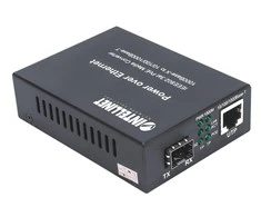 Intellinet 508216 tinklo medijos keitiklis 1000 Mbit/ai Juoda