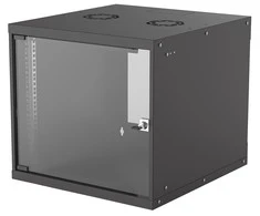 Intellinet 714808 lentyna 9U Sieninis stovas Juoda