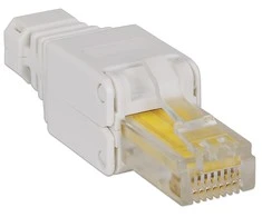 Goobay Intellinet 790482 laido jungtis RJ45 Balta