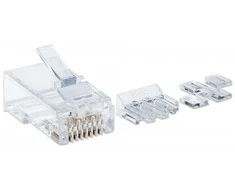 Intellinet 790666 laido jungtis RJ45 Permatomas