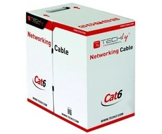 Techly Intellinet ITP9-RIS-0305 tinklo kabelis 305 m Cat6 S/FTP (S-STP) Pilka