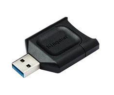 Kingston Technology MobileLite Plus kortelių skaitytuvas Juoda USB 3.2 Gen 1 (3.1 Gen 1) Type-A