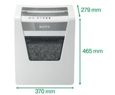 Dokumentų naikiklis LEITZ IQ Office, P5, 23L, 10 lapų/80gsm