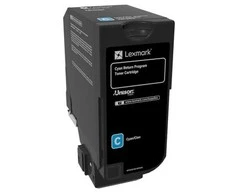 Lexmark Lexmark didelės talpos žalsvai mėlynos spalvos grąžinimo programa 84C2HC0 dažų kasetė | Lexmark žalsvai mėlyna
