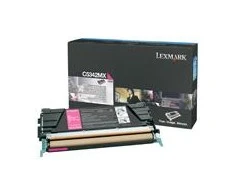 Lexmark C5342MX tonerio kasetė Originalus Rausvai raudona 1 vnt