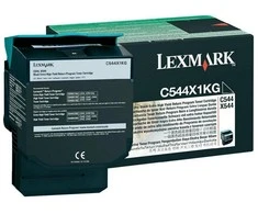 Lexmark C544X1KG Cartridge, Juodas, 6000 pages