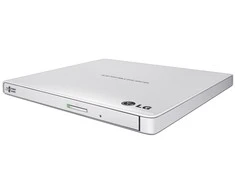 LG H.L duomenų saugykla | Itin plonas nešiojamasis DVD rašiklis | GP57EW40 | Sąsaja USB 2.0 | DVD±R/RW | CD skaitymo greitis 24 x | CD įrašymo greitis 24 x | Baltas | Stalinis kompiuteris / Nešiojamasis kompiuteris